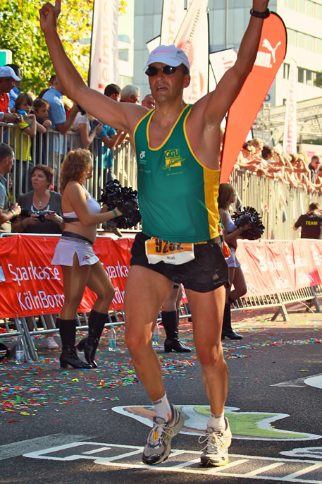 Zieleinlauf von Kai
