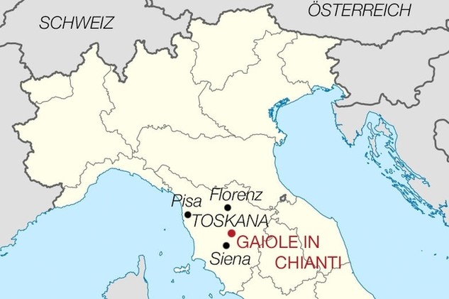 Gaiole in Chianti Map